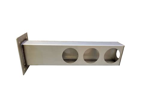 stainless steel tail light boxes|spreader light mounting bracket.